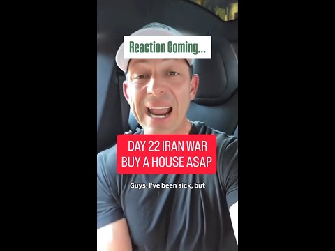 Iran War = Automatic Appreciation? 📈🏠