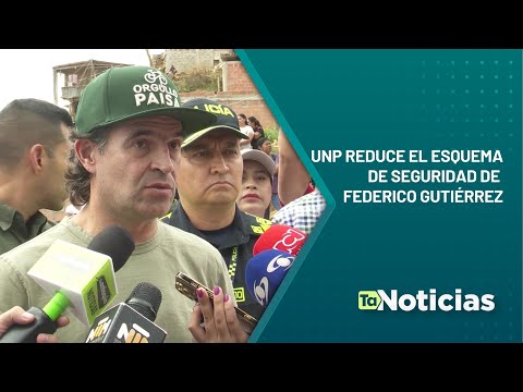 UNP reduce el esquema de seguridad de Federico Gutiérrez - Teleantioquia Noticias