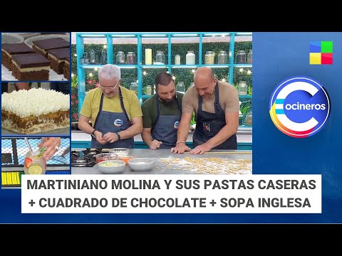 Martiniano Molina + pastas caseras + Sopa Inglesa #CocinerosArgentinos | Programa (13/10/2024)