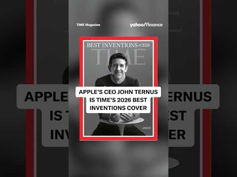 Apple's CEO John Ternus is TIME's 2026 Best Inventions cover. 📕