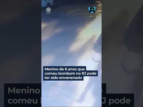 Morte de menino de 6 anos que comeu bombom no RJ pode ter sido por envenenamento #shorts