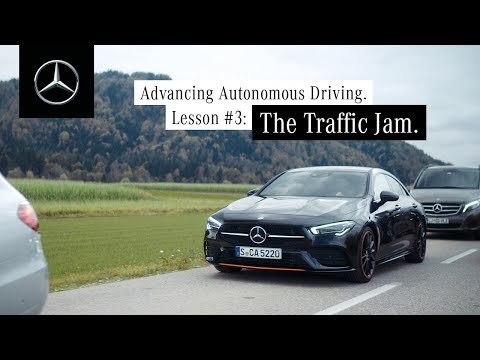 Mercedes-Benz Active Distance Assist DISTRONIC | The Traffic Jam