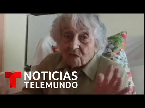 El consejo de esta mujer de 113 años que ha superado el coronavirus | Noticias Telemundo