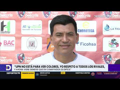 Orlando López define el plan de Lobos UPN tras ganarle al Olimpia en Choluteca