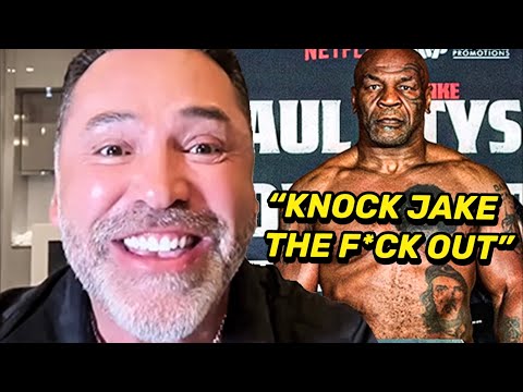 Oscar De La Hoya TELLS Mike Tyson to KNOCK Jake Paul “THE F*CK OUT”; PREDICTS PUNCH that ENDS FIGHT