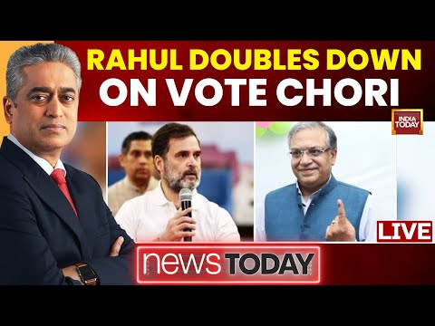 News Today With Rajdeep Sardesai | Yogendra Yadav Excl | Rahul Gandhi Vs EC| Decoding Pak-Saudi Deal