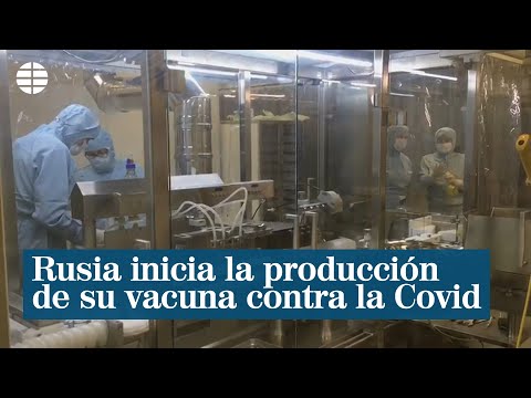 Rusia inicia la producción de su vacuna contra el coronavirus
