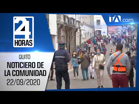 Noticias Ecuador: Noticiero 24 Horas, 22/09/2020 (De la Comunidad Primera Emisión)