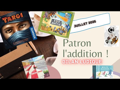 Patron l'addition - juillet 2025