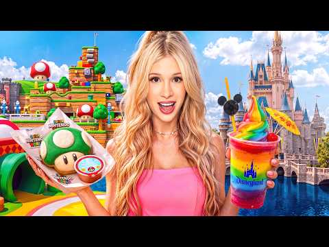 I Went to DISNEYWORLD and UNIVERSAL For The <strong>FIRST</strong> <strong>TIME</strong>... *INSANE*
