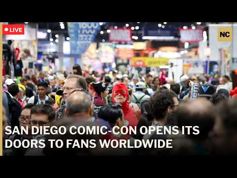 🔴LIVE: San Diego Comic-Con Welcomes Fans From Around the World | AC1P