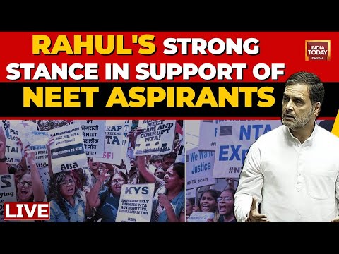 NEET Row: Rahul Gandhi Ups The Ante Against Modi Govt | NEET Debate In Parliament | India Today