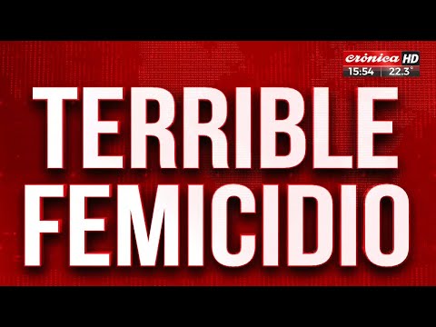 Terrible femicidio en La Plata: todos los detalles