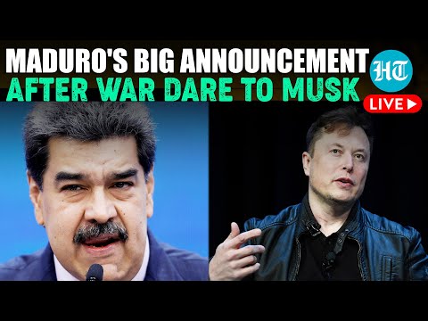 Venezuela President Maduro's Big Announcement After War Dare To Elon Musk | Venezuela Elections