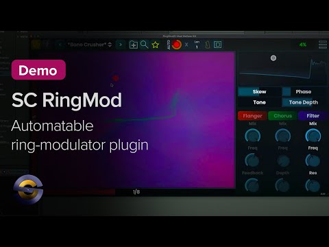 SC RingMod | Automatable ring-modulator plugin | Stagecraft Software