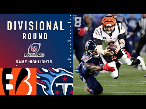 Bengals vs. Titans Divisional Round Highlights | NFL 2021 video clip