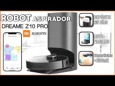 ROBOT aspirador DREAME Z10 PRO (XIAOMI) CON VACIADO AUTOMATICO || REVIEW en ESPAÑOL