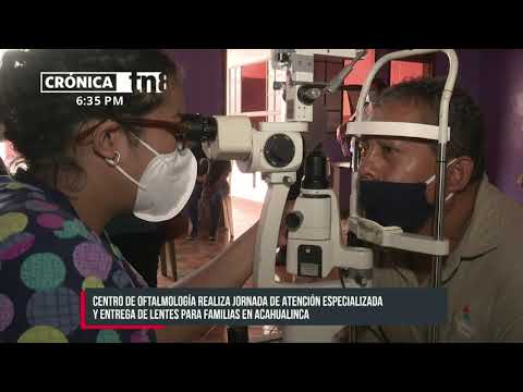 Atención especializada en salud visual para barrios Santa Ana y Acahualinca - Nicaragua