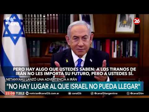 Netanyahu dice que no hay lugar en Oriente Medio al que Israel no pueda llegar | #26Global