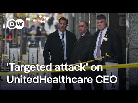 Health insurance giant CEO shot dead in New York | DW News
