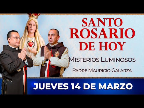 Santo Rosario de Hoy | Jueves 14 de Marzo - Misterios Luminosos #rosario