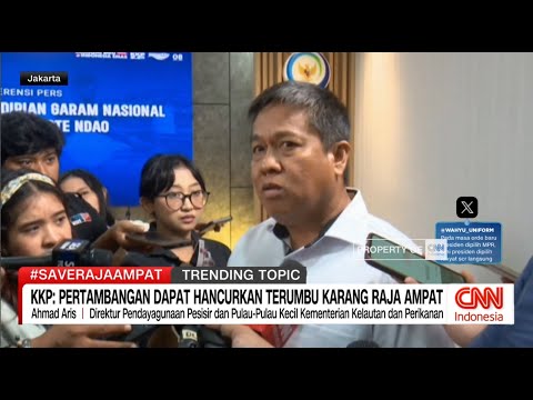 KKP: Pertambangan Dapat Hancurkan Terumbu Karang Raja Ampat