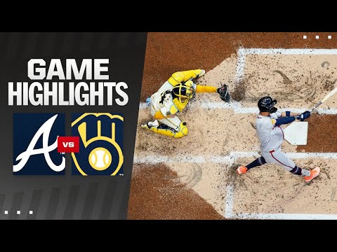 Braves vs. Brewers Game Highlights (7/30/24)