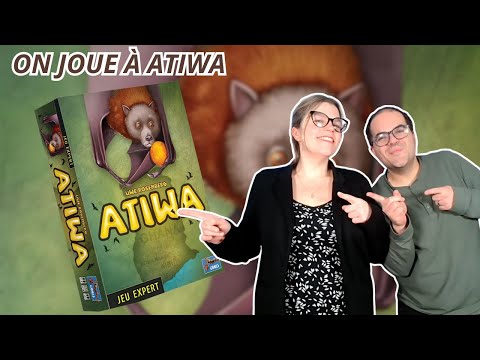 { Règles Et Partie } ON JOUE À ATIWA | Jeu De Société | Lookout Games