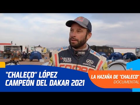 La hazaña de “Chaleco López”: Así fue como se coronó campeón del Dakar 2021