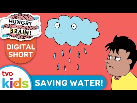 HUNGRY BRAIN 🧠 5 Tips on CONSERVING WATER🚰 NEW SERIES On TVOkids!