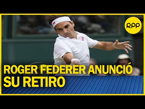 Último Momento: Roger Federer se retira del tenis
