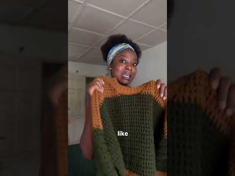 Part 3 crochet Vlog series- tutorial update #crochettutorial #crochetsweater