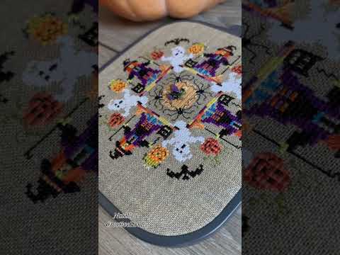 🎃 Just Nan «Witch Way” 🎃 #вишивка #embroiderydesign