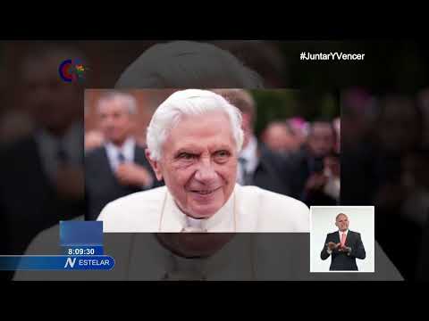 Falleció el papa emérito Benedicto XVI