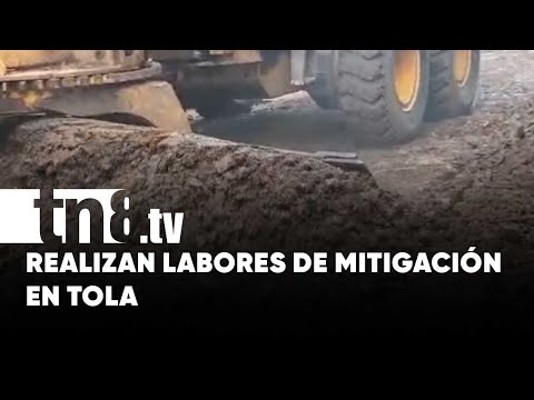 Realizan labores de mitigación en zonas afectadas de Tola por la Tormenta Tropical Julia - Nicaragua