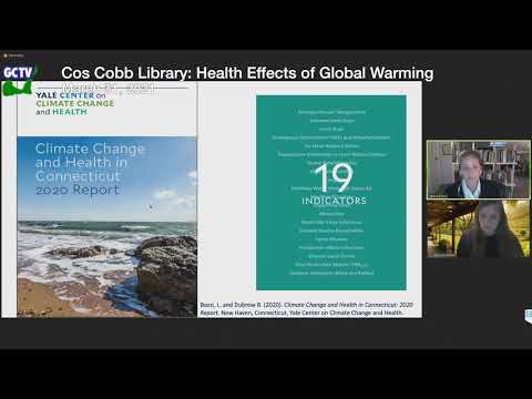 Cos Cob Library: Health Effects of Global Warming, March 31, 3031