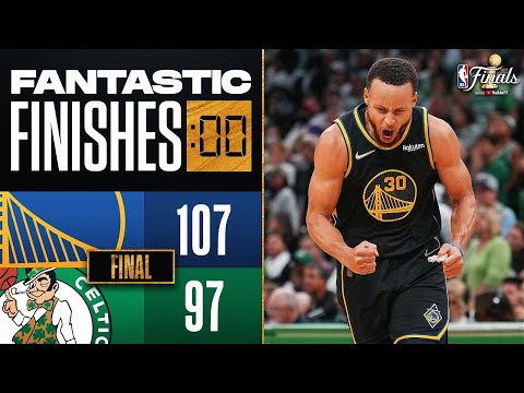 Final 4:32 WILD ENDING Warriors vs Celtics - Game 4 NBA Finals video clip