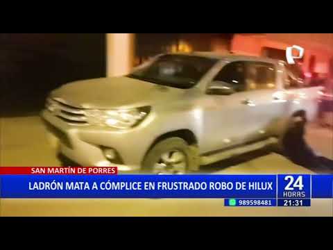 San Martín de Porres: delincuente muere cuando intentaba robar camioneta