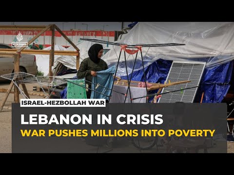 Lebanon economic crisis deepens as Israel-Hezbollah war enters third month