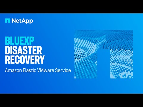 BlueXP disaster recovery and Amazon EVS