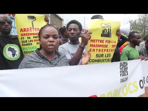 Climate activists in Goma join global protests against use of fossil fuels