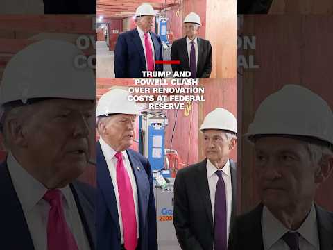 Trump and Powell clash over renovation costs at Federal Reserve