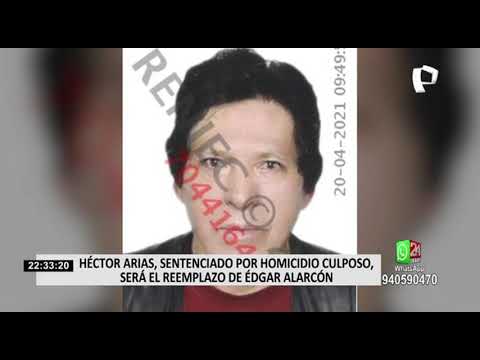 Héctor Arias: reemplazo de Edgar Alarcón registra dos sentencias en su contra