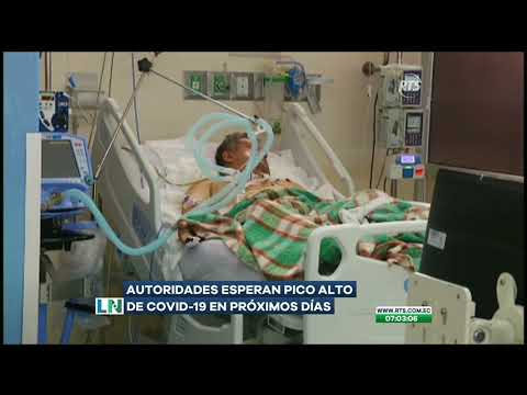 Autoridades sanitarias esperan un pico alto de contagios por COVID-19