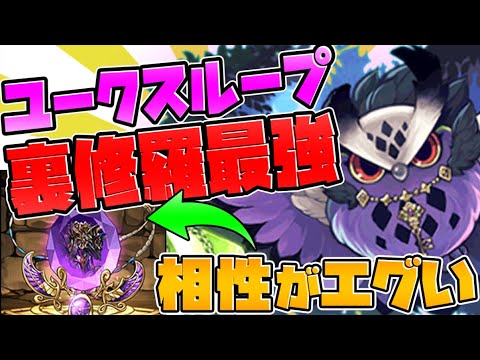 裏修羅最強のユークスループ×アヌビス武器がヤバすぎて最強【パズドラ】