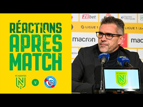 FC Nantes - RC Strasbourg :  la réaction de Jocelyn Gourvennec