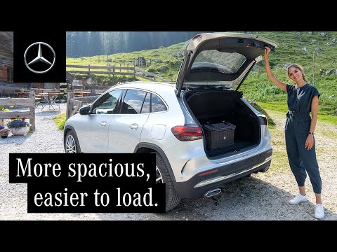 More Space, Easier Loading | Space Concept in the New GLA