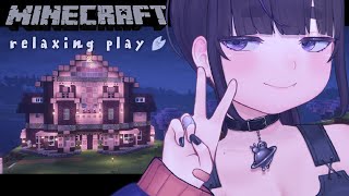 【 深夜×チル雑談 】マイクラで癒される作業用BGM＆睡眠導入⛏【Minecraft / Vtuber】