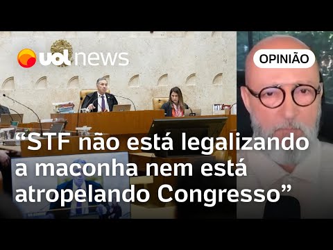 STF não está legalizando a maconha, mas diferenciando usuário e traficante, diz Josias de Souza