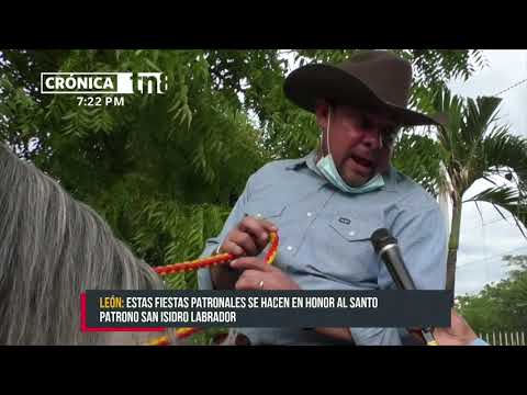 Desborde de alegría en las fiestas patronales de El Jicaral, León - Nicaragua